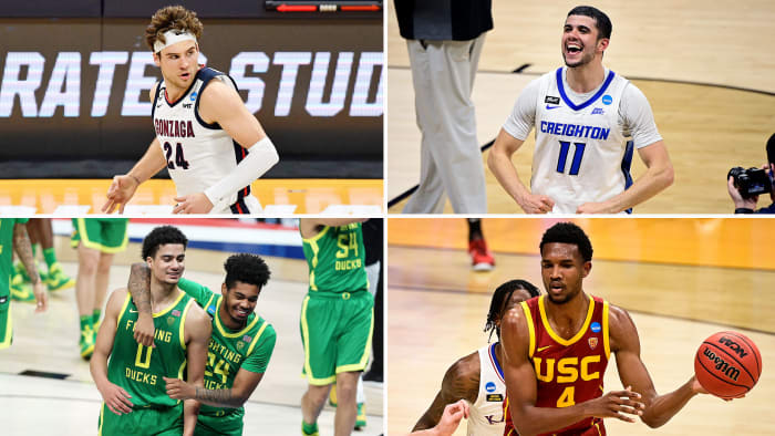 Gonzaga, Creighton, USC and Oregon make up the remaining West Region